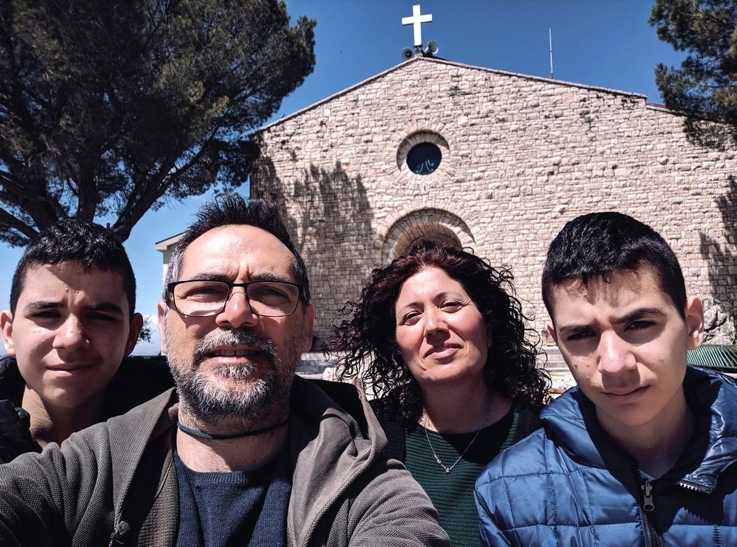 Foto ricordo al Santuario di Santa Maria del Monte di Campobasso