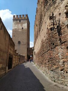 Nella muraglia di Castelvecchio - Verona (foto Maurizio Cuomo)