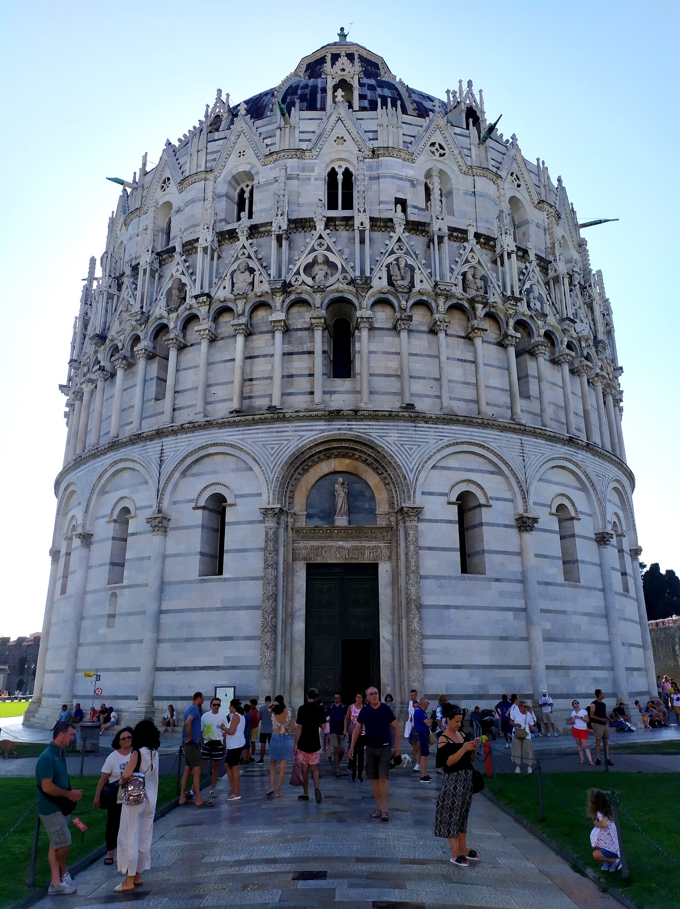 Il Battistero di Pisa (foto Maurizio Cuomo)