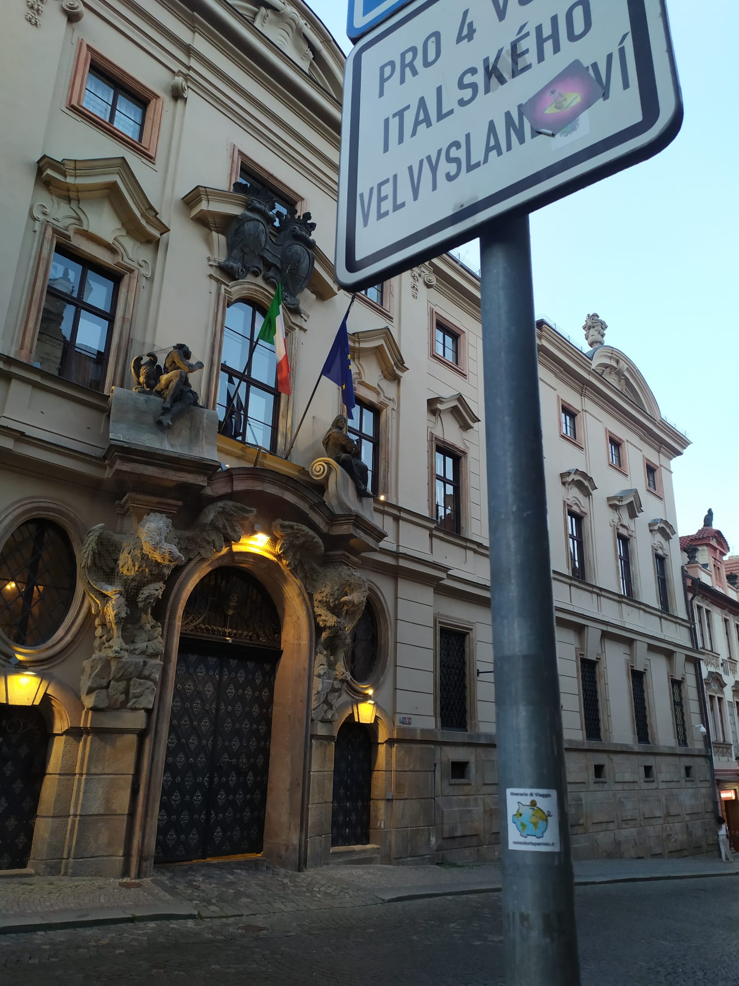 l'Ambasciata d'Italia Praga (foto M. Cuomo - NonSoloRisparmio.it)