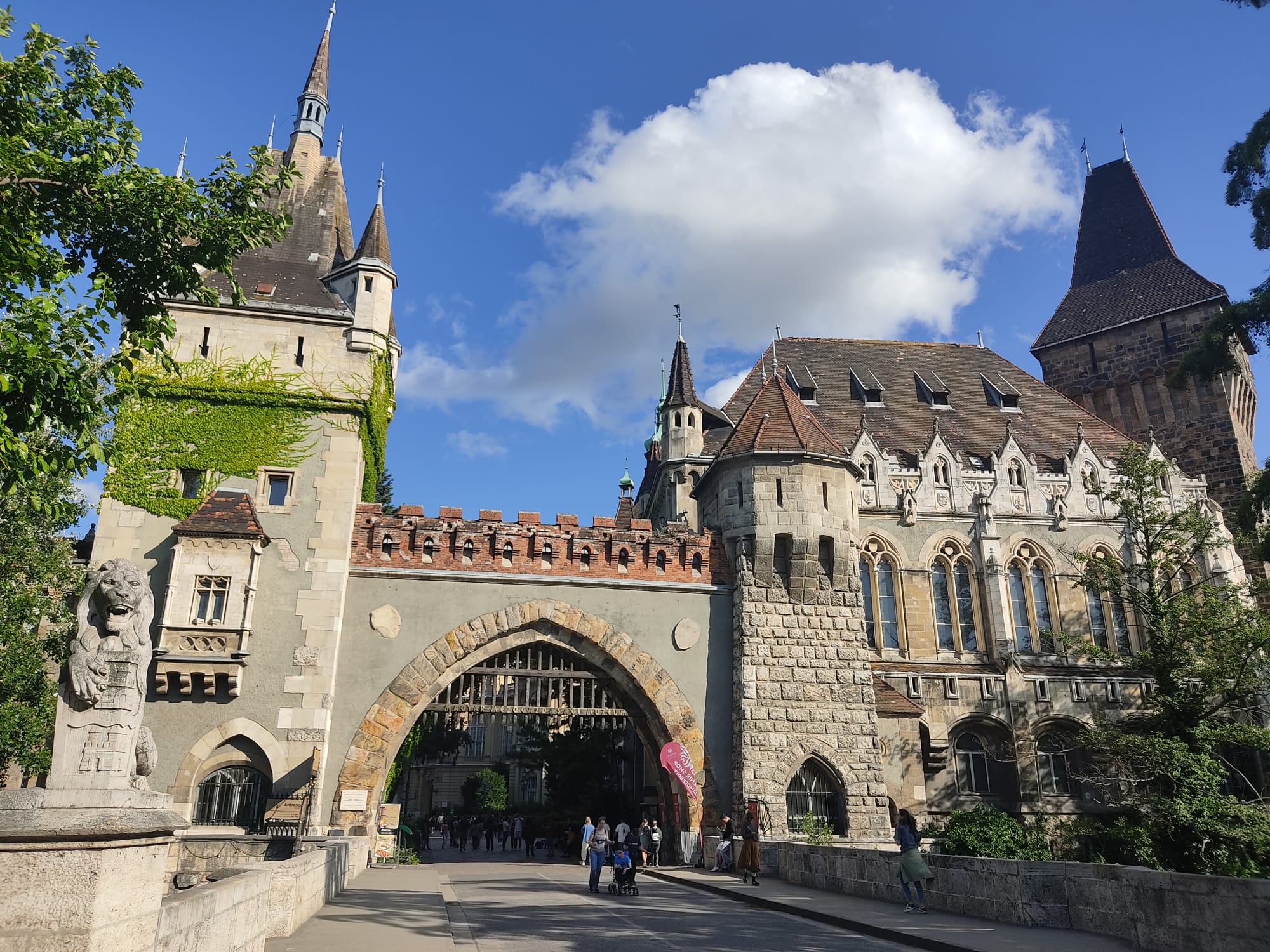 Cosa vedere a Budapest - il castello di Vajdahunyad (foto D. Cuomo)