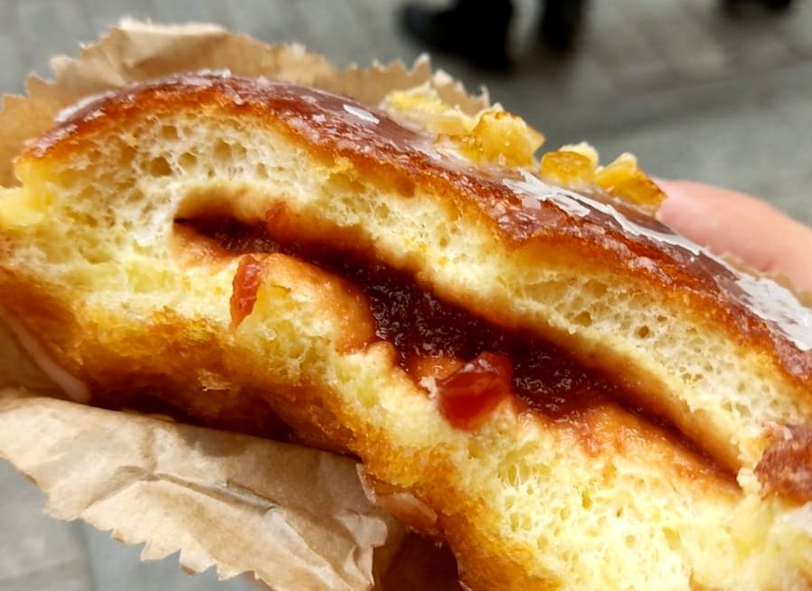 Il paczki - la ciambella polacca senza buco (foto D. Cuomo - NonSoloRisparmio)