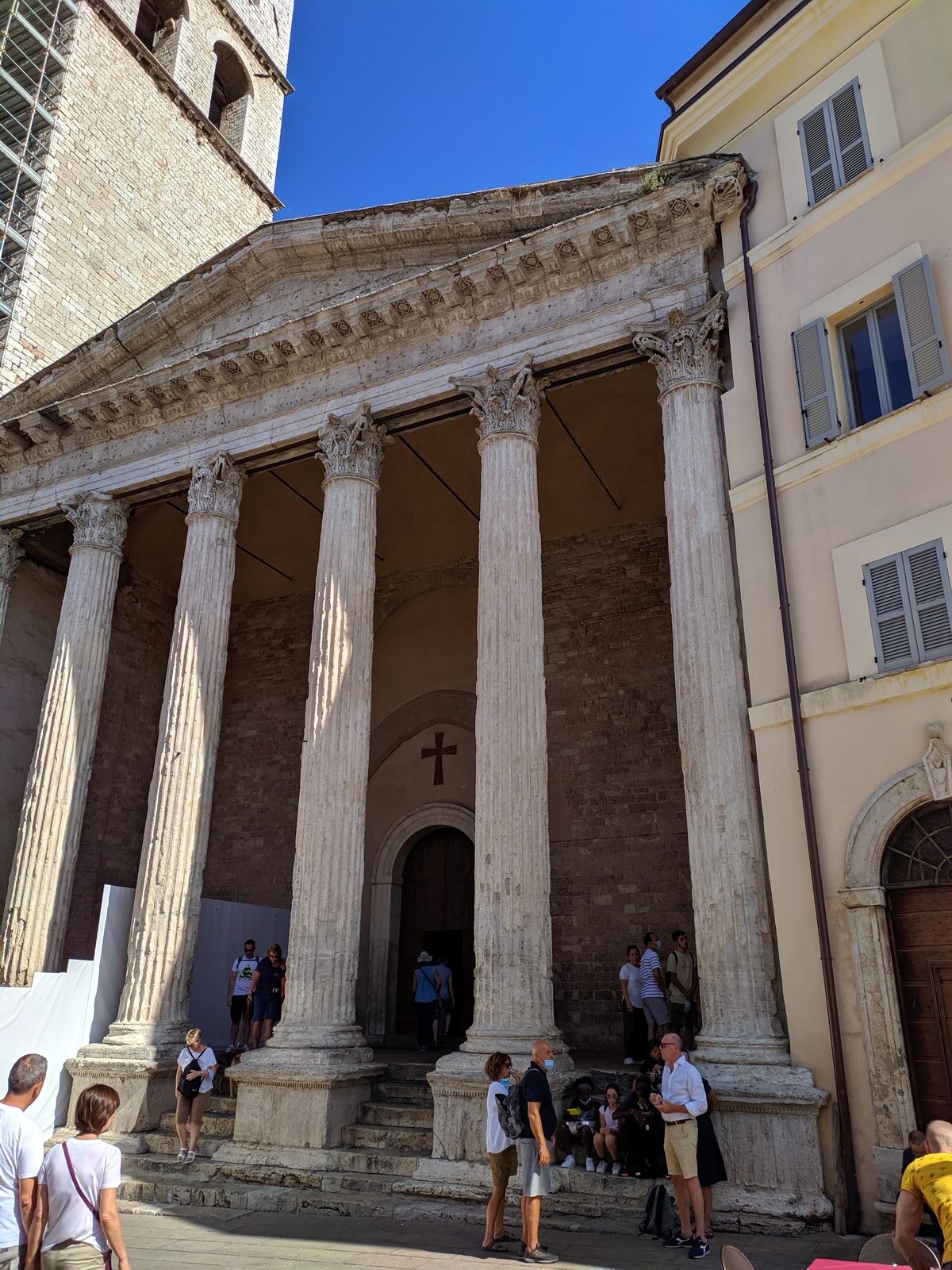 Tempio di Minerva - Assisi (foto M. Cuomo)