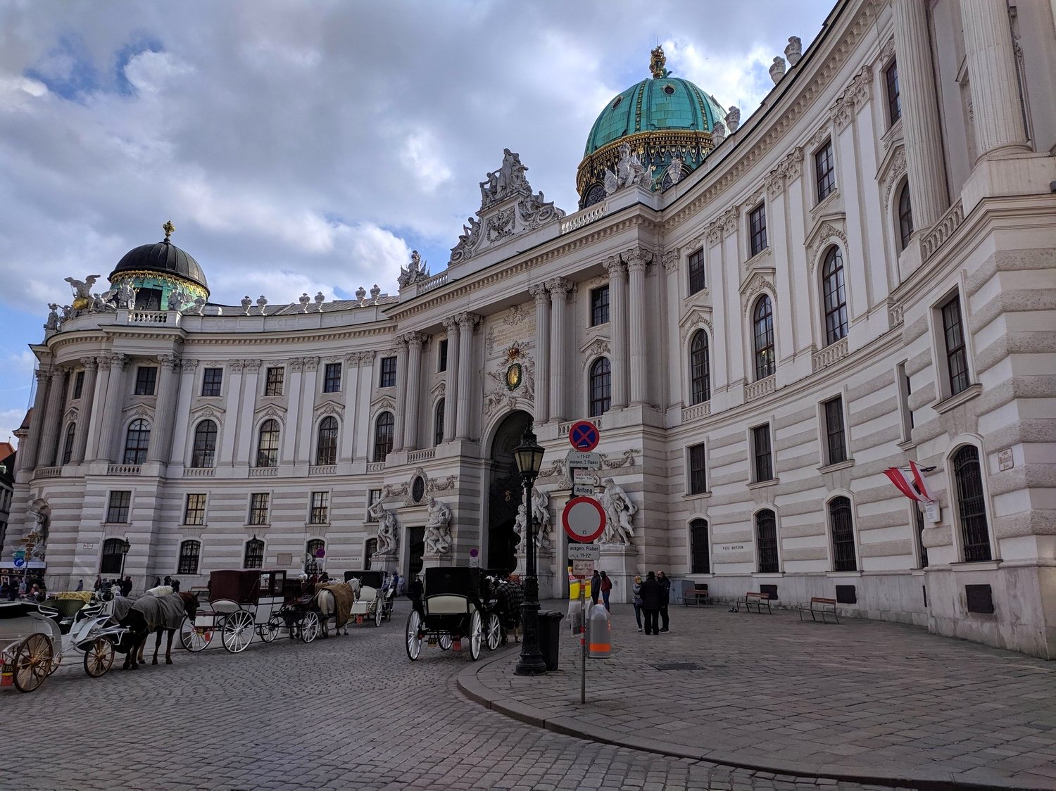Cosa vedere a Vienna - Hofburg il Palazzo Presidenziale (foto M. Cuomo)