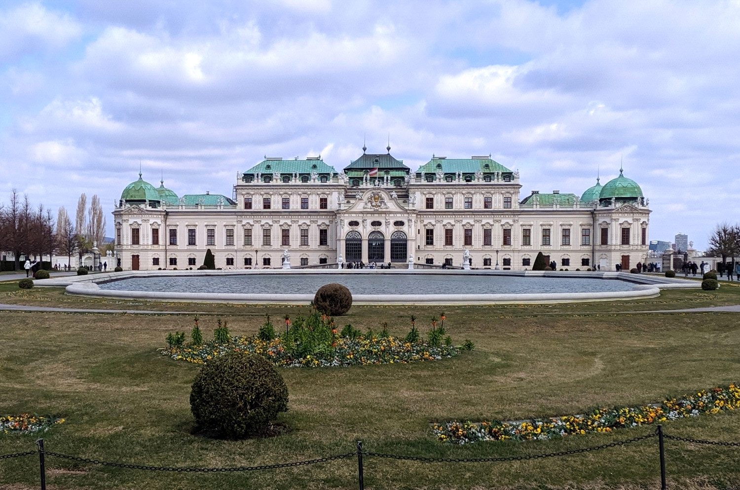 Cosa vedere a Vienna - Il castello del Belvedere (foto M. Cuomo)